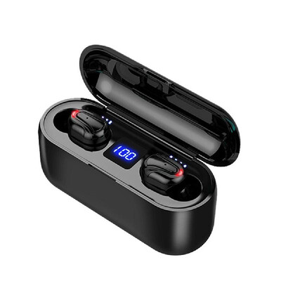 

Bluetooth 50 TWS Earbuds True Wireless Headphones with Mic In-ear Stereo Earphones Twins IPX5 Waterproof Sports Headset Charging