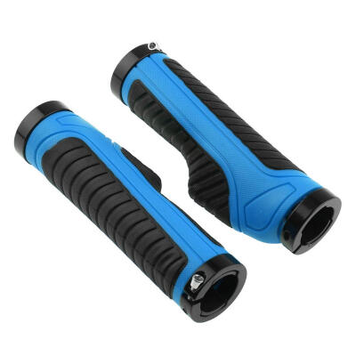 

Outdoor MTB Bicycle Grips Bike Soft Anti-Skid Rubber Lock On Handlebars