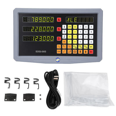 

Greensen SDS2-3MS 3 Axis DRO Digital Readout for Lathe Milling Machine 100-240V AU Plug