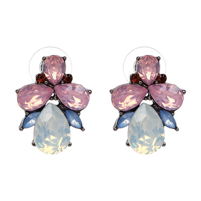 

2019 new arrival Bee crystal earrings party jewelry accessories cute pearl statement insect stud earrings for women