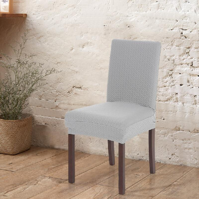 

Thick Knit Stretch Removable Washable Dining Chair Cover Polyester Spandex Seats Slipcover for Wedding Party Hotel Dining Room Cer