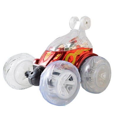 

360 Degree Turbo Twister RC Car Toys Rechargeable Light Music Stunt Vehicle
