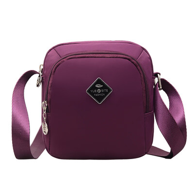 

Oxford cloth canvas small bag portable Joker Messenger bag shoulder bag mini mobile phone coin purse