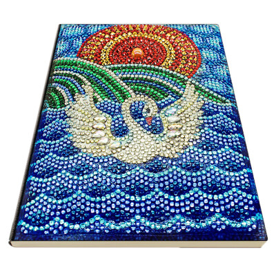 

Excellent Diamond Painting Notebooks High Quality DIY Christmas Notebooks Special Shaped Diamond Embroidery Stitch Diary Books