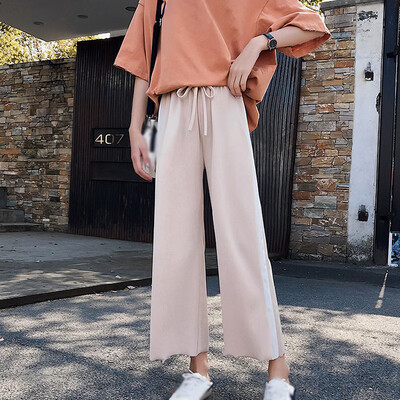 

Womens High Waist Slimming Wide-leg Pants Fashion Casual Loose Trousers Pants