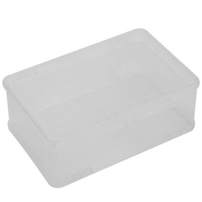 

Greensen Transparent Empty Double-layer Nail Art Decorations Makeup Tools Manicure Storage Case Box