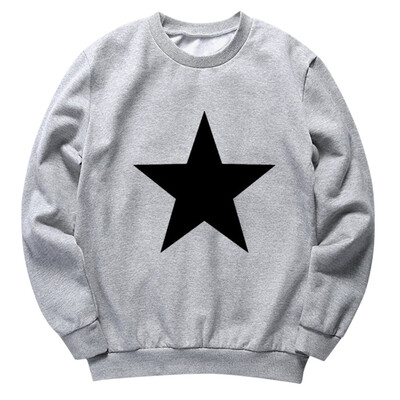 

Toponeto Mens Fashion Winter Solid Printed Long-sleeved Hooded SweatShirt Halloween Tops