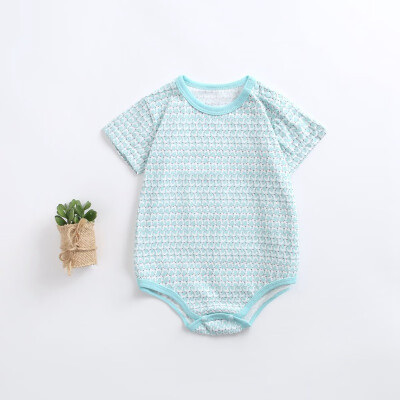 

Unisex Baby Rompers Short Sleeve Cottom O-Neck 0-12M Navy Style Newborn Boys Girls Summer Roupas de Baby Clothes Top Quality