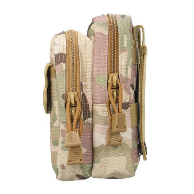 

Tactic Small Hunt Pouches Pack Multipockets Waist Belt Bag Organizer with Cell Phone Holster Holder for Outdoor Camping Hiking Run