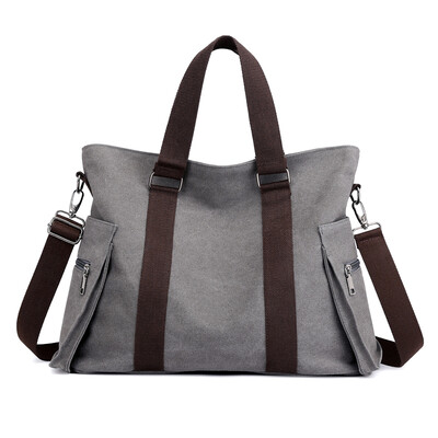 

Canvas bag lady fashion mother Lady Bag Handbag Shoulder slanting bag recreational travel bag large capacity