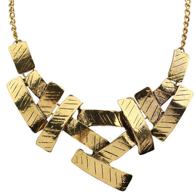 

Fashion Vintage Chain Alloy Charm Collar Choker Pendant Bib Necklace