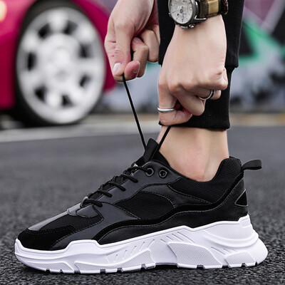 

Ins old mans shoes trend wild breathable sports casual running tide shoes mens net shoes 2019 new summer