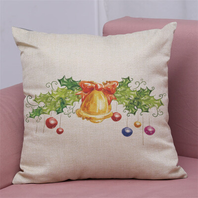 

Tailored New Christmas Cotton Linen Pillow Case Sofa Cushion Cover Home Decor