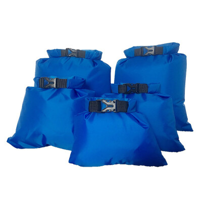 

5 Pcs Waterproof Bag Set Storage Dry Bag Set for Skating Camping Boating Sailing Surfing Fishing