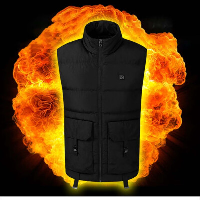 

Toponeto Mens New Style Smart USB Electric Heating Warm Down Jacket Blouse