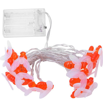 

Cute Bee Shaped LED Fairy String Lights Festival Party Decorative Lamp