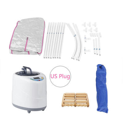 

Greensen Portable Steam Sauna Tent Spa Home Salon 2L Steamer Slimming Body Face Detoxification US