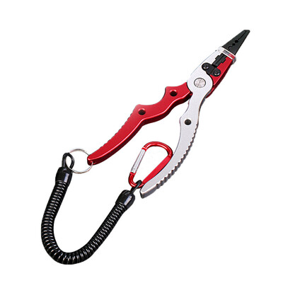 

Saidsome Tool Hook Removers Aluminum Alloy Scissor Fishing Pliers Bait Line Cutter fishing bait fishing lure