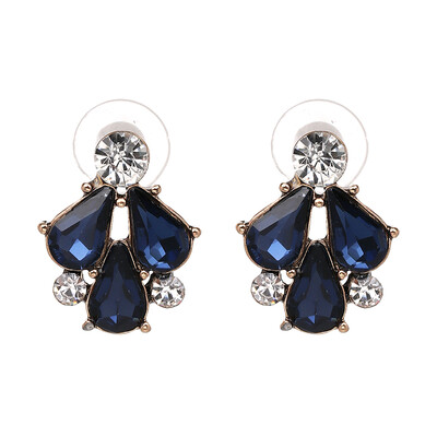 

2019 New Arrival Acrylic Opal Stone Stud Earrings for Women Personality Insect Shape Statement Fashion Jewelry J50065