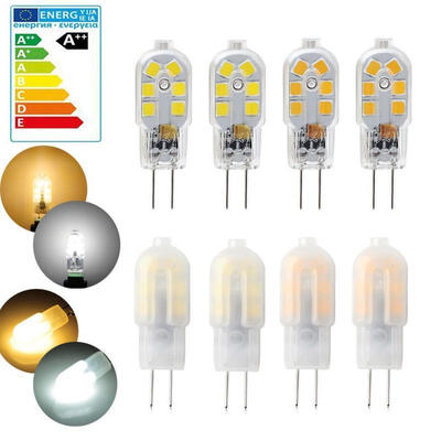 

51020X G4 LED Bulb 2W Capsule Light DC 12V Warm Cool Lamp Milky Replace Halogen