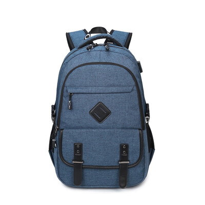 

NeillieN backpack male USB backpack Oxford waterproof student bag travel outdoor computer bag