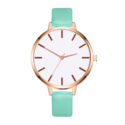 

Women Watches Golden Border Scale Dial Ladies Quartz Wristwatch High Quality Leather Strap Casual Clock Gift Relogio Feminino