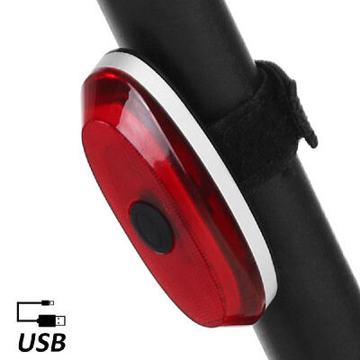 

Smart Bike Taillight Bicycle Rear Light Strap-on Bike Warning Tail Light Auto-off Ultra-long Battery Life Smart Bike Light