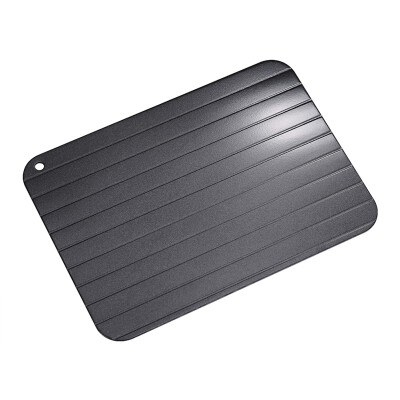 

Meat Thawing TrayDefrost PlateMetal Aluminum Fast Safe Food Meat Defrosting Thawing Tray Plate Home Kitchen Gadget