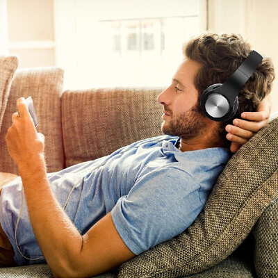 

Wireless Bluetooth Headphones Foldable Over Ear Stereo Music Headsets TF Card MP3 Player FM Radio 35mm Wired Earphone Hands-free
