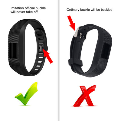 

〖Follure〗Soft Silicone Replacement Strap Accessory Wristbands For Garmin VivoFit JrJr 2