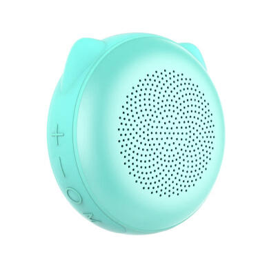 

Mini Animal Bluetooth Speaker Portable Waterproof Cartoon Cute Cat Ear Music Player Support TF Card Handsfree