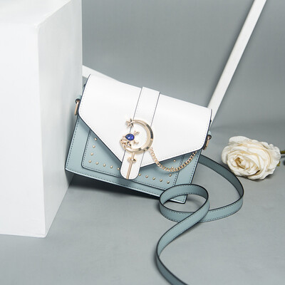 

Summer ins super hot little girl on the Korean version of the single shoulder slant bag fashion 100 students oblique span