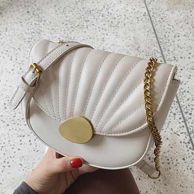 

North bag French minority bag fashion chain bag 2019 summer new texture small fresh Messenger bag tide