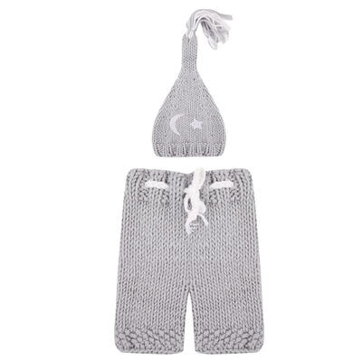 

Newborn Baby Sweater Suits Girl Boy Crochet Wool Knit Costume Photo Props