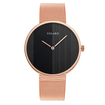 

Unique Women Watches Simple Dial Ladies Quartz Wristwatch Fashion Mesh Strap Business Gift Clock Top Brand Relogio Feminino