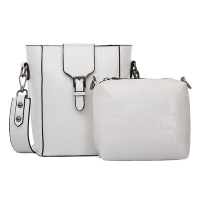 

Tailored 2Pcs Fashion Women Alligator Leather Crossbody Bags Messenger Shoulder Bag