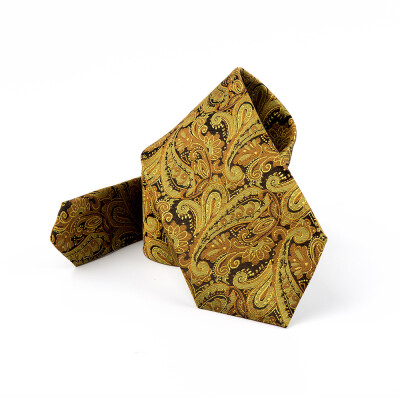 

Spot wholesale mens tie cashew flower professional polyester silk jacquard gift box fashion groom wedding wedding tie