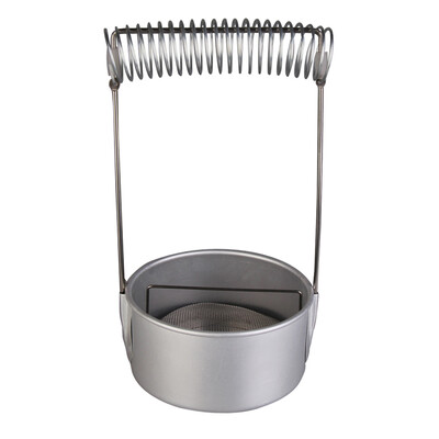 

Stainless Steel Paint Brush Washer Cleaner with Screen&Holder Spring
