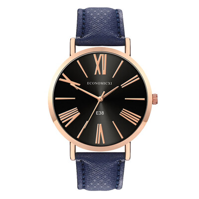 

Business Style Women Watches Simple Dial Ladies Analog Quartz Wristwatch High Quality Leather Strap Clock Relogio Feminino