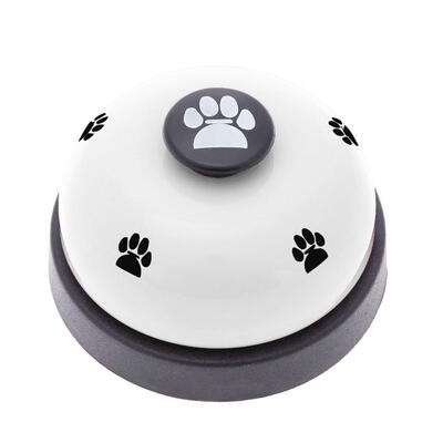 

Pet Training Bells Interactive Foot Printed Plastic Bell Non-Toxic 6Colors
