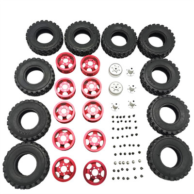 

Tailored For WPL B16 B36 For JJRC Q60 116 Car Truck 6WD Double Tire Metal Wheel DIY Kit