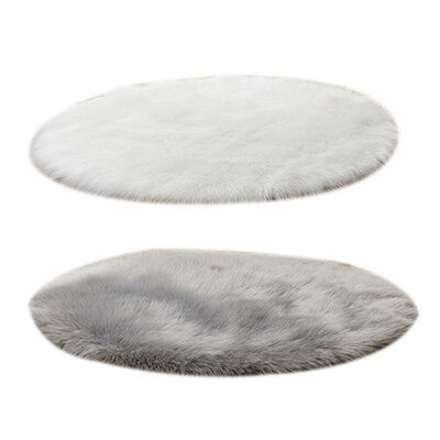 

Home Office Decoration Faux Animal Skin Carpet Ultra Soft Chair Sofa Cover Rugs Warm Hairy Carpet Seat Pad