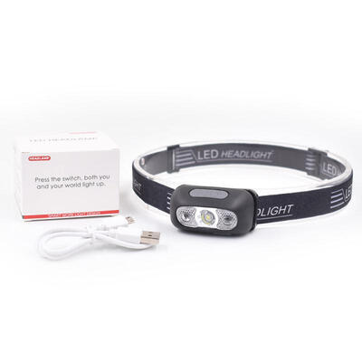

LED Headlamps USB Rechargeable IPX5 Waterproof Sensor Lamp For Camping Hiking