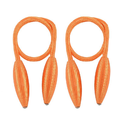 

1Pair Magnetic Curtain Tiebacks Holdbacks Curtains Rope Strap Clip for Home Office Decorative