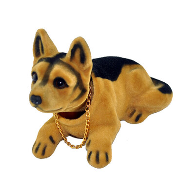 

Lifelike Shaking Head Doll Puppy Nodding Dog Toys Home Decor Car Ornaments Gifts