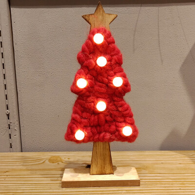 

〖Follure〗LED Felt Christmas Tree Christmas Gifts For 2019 New Year Xmas Decor Home