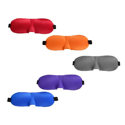 

3D Eyeshade Sleep Mask Sleeping Eye Mask Cover Natural Eye Shadow Patch Soft Blindfold Travel Rest Portable Eyepatch