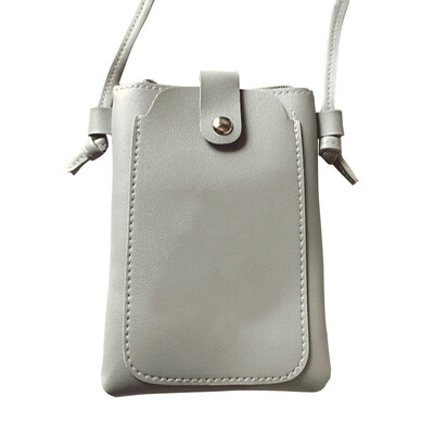 

Women PU Leather Mini Phone Bag Card Coin Bag Shoulder Crossbody Bag