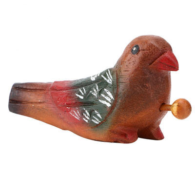 

Greensen Cute Magpie Shaped Bird Call Whistle Kids Wooden Gift Musical Toy Room Decor