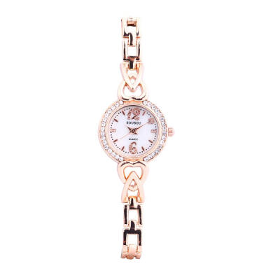 

Hot Sale Women Watches Dial With Rhinestone Luxury Stlye Quartz Wristwatch Fashion Dress Ladies Gifts Clock Zegareki Damsk